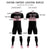 Custom Black-Light Pink Breathable Soccer Sets Jersey