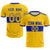 Custom Gold01-Royal Blue Breathable Soccer Sets Jersey