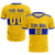 Custom Gold01-Royal Blue Breathable Soccer Sets Jersey