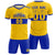 Custom Gold01-Royal Blue Breathable Soccer Sets Jersey