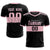 Custom Black-Light Pink Breathable Soccer Sets Jersey