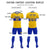 Custom Gold01-Royal Blue Breathable Soccer Sets Jersey