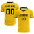 Custom Gold01 Black Training Uniform Soccer Sets Jersey