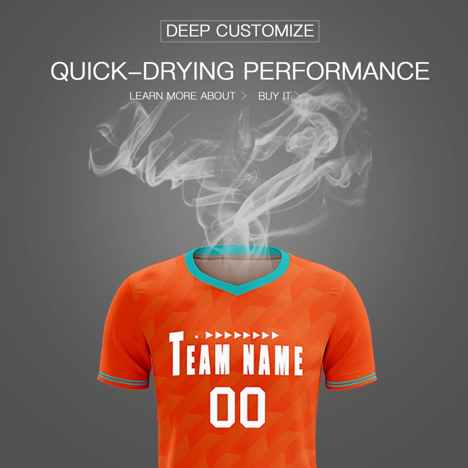 Custom Orange Bright Green Training Uniform Soccer Sets Jersey