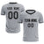 Custom Gray Black Training Uniform Soccer Sets Jersey