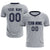 Custom Gray Navy Training Uniform Soccer Sets Jersey