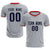 Custom Gray Red Training Uniform Soccer Sets Jersey