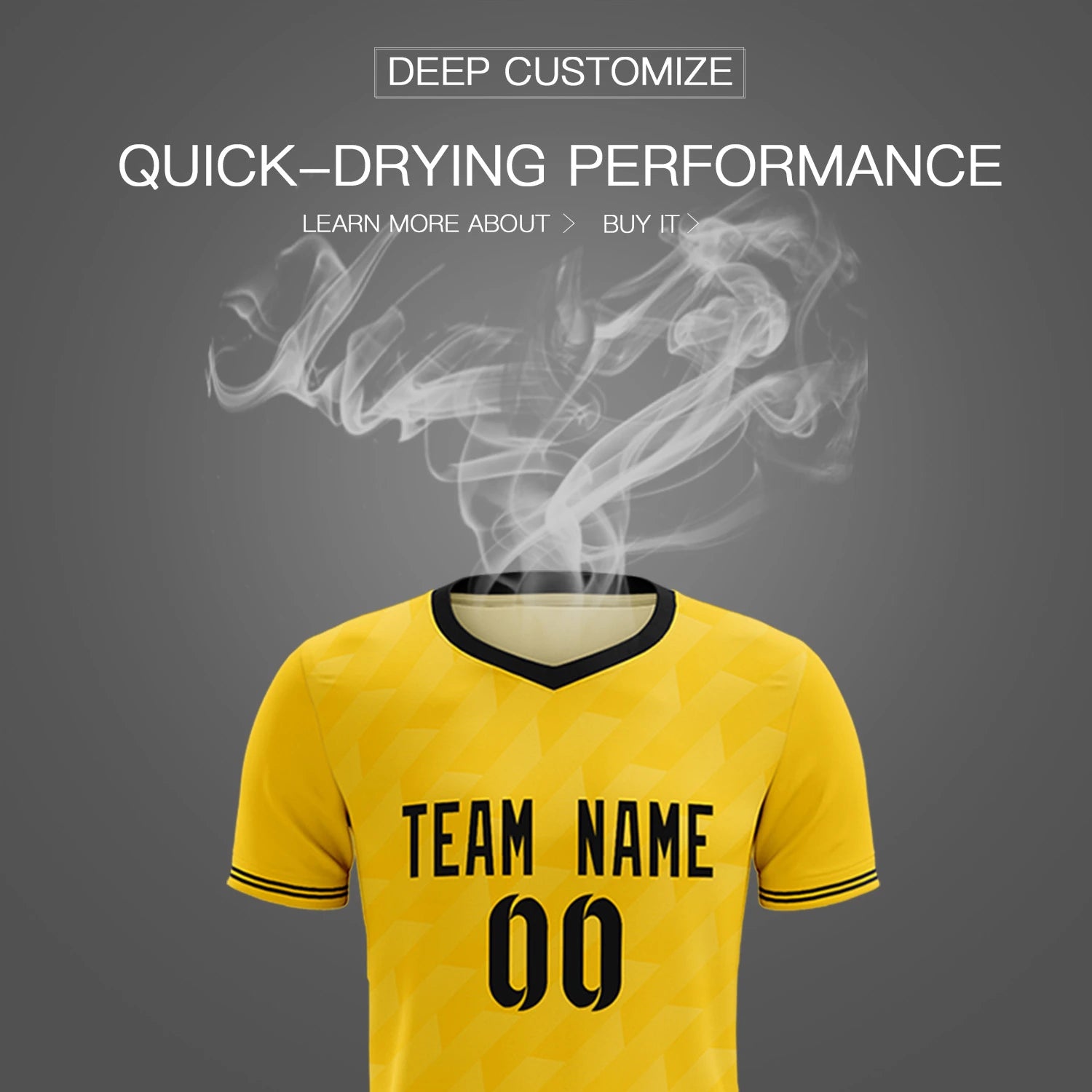 Custom Gold01 Black Training Uniform Soccer Sets Jersey