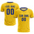 Custom Gold01 Royal Blue Training Uniform Soccer Sets Jersey