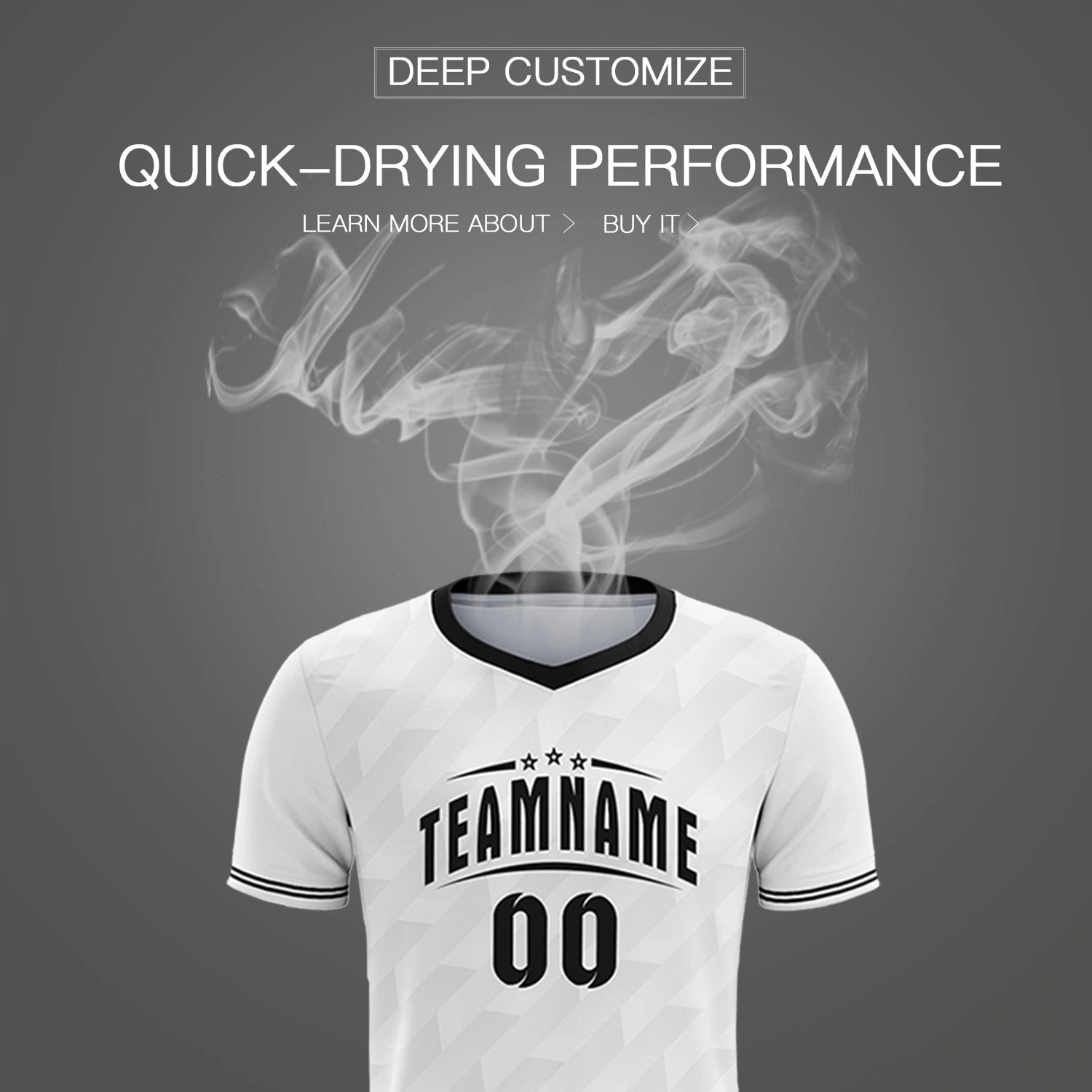 Custom White Black Training Uniform Soccer Sets Jersey