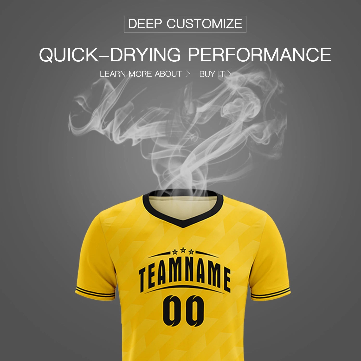 Custom Gold01 Black Training Uniform Soccer Sets Jersey