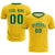 Custom Gold01 Kelly Green Training Uniform Soccer Sets Jersey