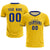 Custom Gold01 Royal Blue Training Uniform Soccer Sets Jersey