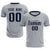 Custom Gray Navy Training Uniform Soccer Sets Jersey