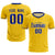 Custom Gold01 Royal Blue Training Uniform Soccer Sets Jersey