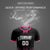 Custom Black Pink Vertical Training Uniform Soccer Sets Jersey