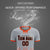 Custom Gray Orange Vertical Training Uniform Soccer Sets Jersey