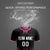 Custom Black Pink Vertical Training Uniform Soccer Sets Jersey