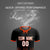 Custom Black Orange Vertical Training Uniform Soccer Sets Jersey