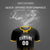 Custom Black Gold01 Vertical Training Uniform Soccer Sets Jersey