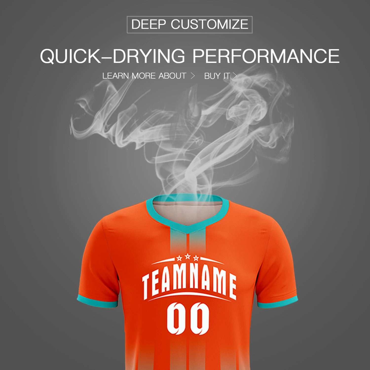 Custom Orange Bright Green Vertical Training Uniform Soccer Sets Jersey