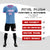 Custom Light Blue Pink Breathable Soccer Sets Jersey