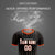 Custom Black Orange Breathable Soccer Sets Jersey