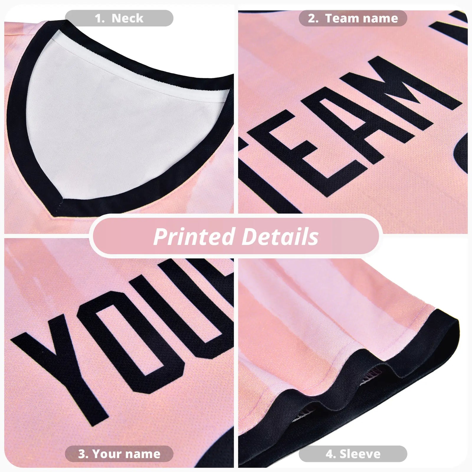 Custom White Purple Breathable Soccer Sets Jersey
