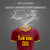 Custom Crimson Gold 01 Breathable Soccer Sets Jersey