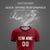 Custom Crimson Black Breathable Soccer Sets Jersey