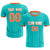 Custom Bright Green Orange Breathable Soccer Sets Jersey