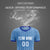 Custom Light Blue Royal Blue Breathable Soccer Sets Jersey