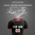 Custom Black Red Breathable Soccer Sets Jersey