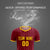 Custom Crimson Gold 01 Breathable Soccer Sets Jersey