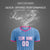 Custom Light Blue Pink Breathable Soccer Sets Jersey