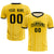 Custom Gold 01 Black Breathable Soccer Sets Jersey