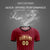 Custom Crimson Black Breathable Soccer Sets Jersey