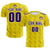 Custom Gold01 Purple Printing Outdoor Tracksuit Soccer Sets Jersey