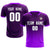 Custom Dark Purple Purple Printing Sportswear Soccer Sets Jersey