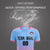 Custom Light Blue Pink Printing Sportswear Soccer Sets Jersey