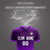 Custom Dark Purple Purple Printing Sportswear Soccer Sets Jersey