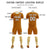 Custom Brown Khaki Training Uniform For Men Soccer Sets Jersey