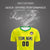 Custom Yellow Kelly Green Training Uniform For Men Soccer Sets Jersey