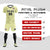 Custom Cream Black Training Uniform For Men Soccer Sets Jersey