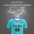 Custom Aqua Powder Blue Training Uniform For Men Soccer Sets Jersey