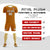 Custom Brown Khaki Training Uniform For Men Soccer Sets Jersey