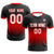 Custom Black Red Soft Training Uniform Soccer Sets Jersey