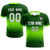 Custom Green Neon Green Soft Training Uniform Soccer Sets Jersey