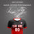 Custom Black Red Soft Training Uniform Soccer Sets Jersey