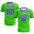 Custom Fluorescent Green-Black Printing Outdoor Breathable Soccer Sets Jersey